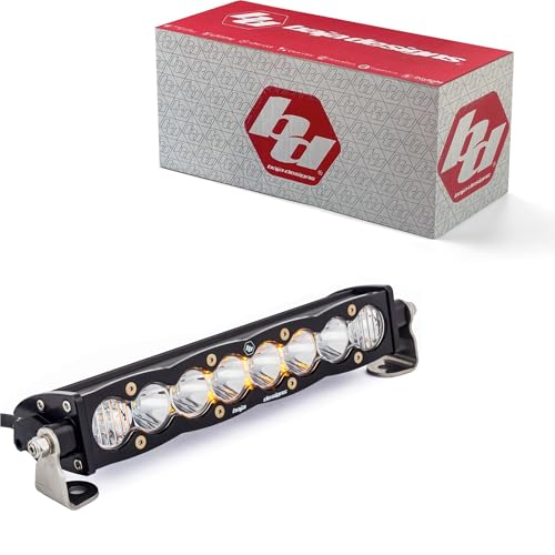 Baja Designs Baja Designs S8 LED 10" Light Bar - Slim Off-Road LED Light Bar for Trucks, Wranglers, 4x4, - Outdoor Depot