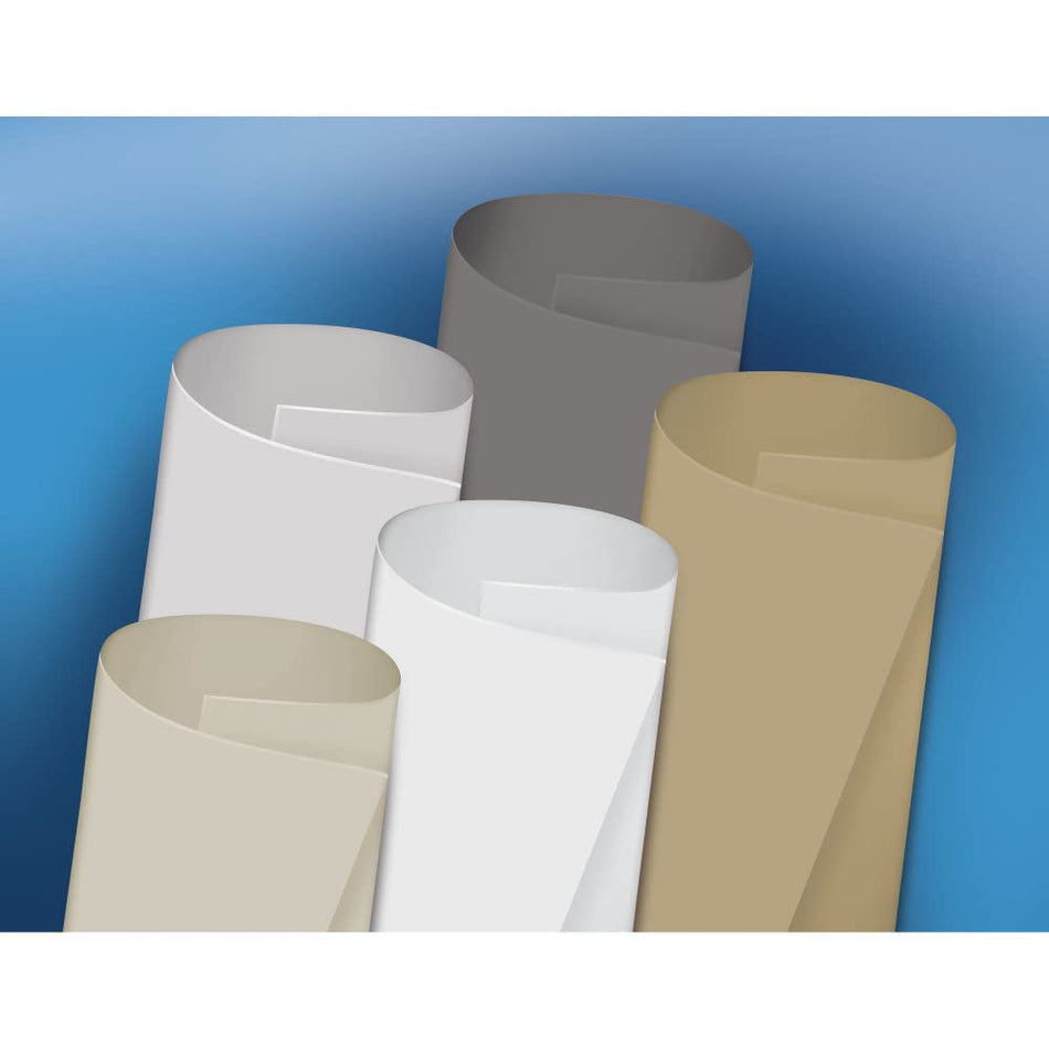 Dicor DFII95W-25 DIFlex II TPO RV Roofing Membrane Material - Polar White
