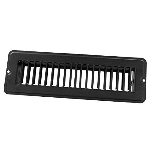 JR PRODUCTS 02-29145 2 X 10 Floor Register Dampened, Metal, Black product image