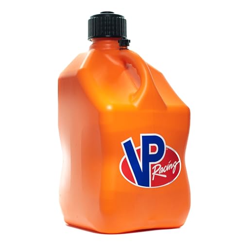 VP Racing 3572-CA, Orange Square Motorsport Jug - 5.5 Gallon (1 Pack)