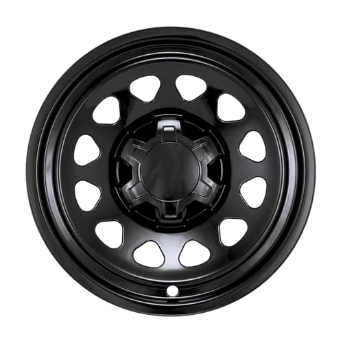 Coast to Coast International CCI Impostor ® Wheel Skins IMP100BLKN, 17 Inch, 12 Hole, Painted, Gloss Black, - Outdoor Depot