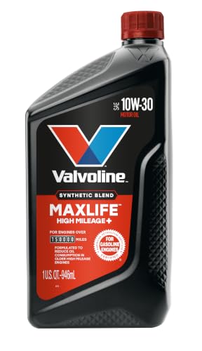 VALVOLINE 891668 High Mileage 150K with MaxLife Plus Technology 10W-30 Motor Oil 1 Q... product image