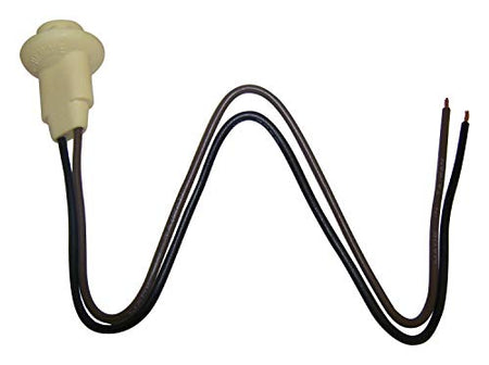CROWN AUTO J5455853 motive  Side Marker Socket and Cable, Black, White product image