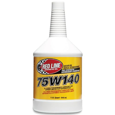 RED LINE 57914 75W140 GL-5 Synthetic Gear Oil for Hypoid Limited Slip Differential... product image