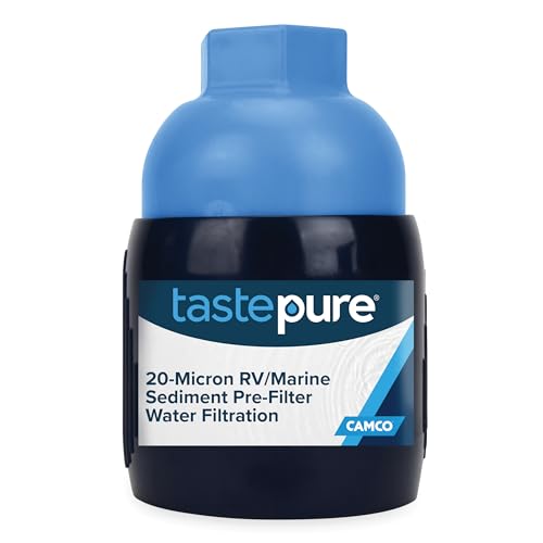 CAMCO 40048 Tastepure Sediment Pre-Filter for RV Water Filter - Features 20-Mic... product image