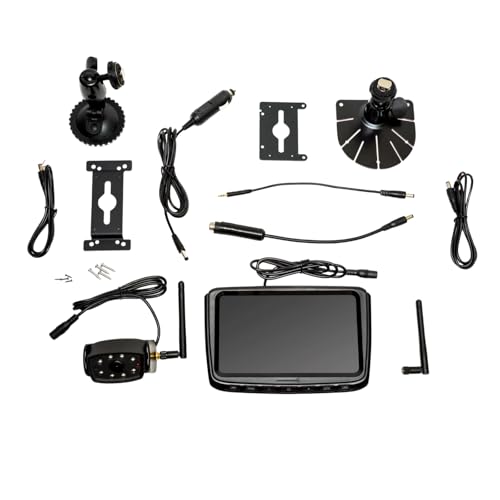 Brandmotion AHDS-7810V2 Wireless HD Observation System with 7" DVR Monitor