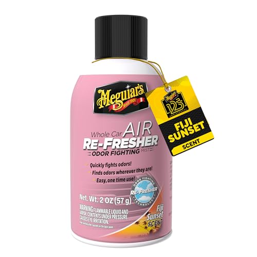MEGUIARS WAX G201502 Meguiar's Whole Car Air Re-Fresher,Odor Fighting Mist, Fights Off S... product image