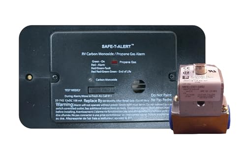 MTI INDUSTRY 25-742-R-BL-TR-KIT Safe-T-Alert  Flush Mount Combination Carbon Monoxide/Propane Ala... product image