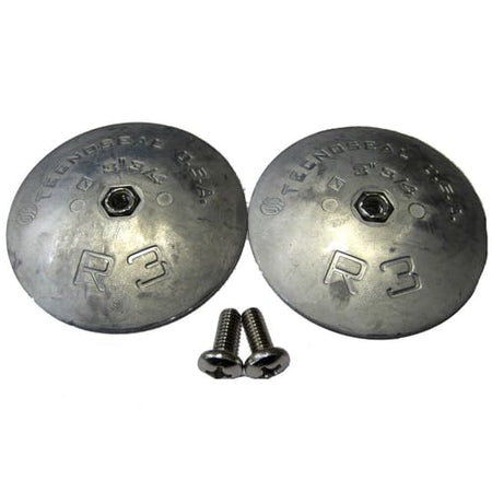 LENCO 15093-001 Sacrificial Anodes, Pair, 3.75, Silver product image