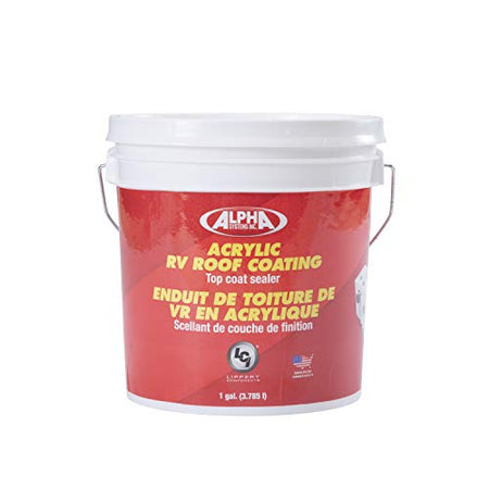 LIPPERT COMP 862401 4034 Acrylic Roof Coating for 5th Wheel RVs, Travel Trailers and Mo... product image