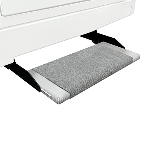 PRESTO FIT 2-0313 Prest-O-Fit  Outrigger RV Step Rug Castle Gray 18 In. Wide product image