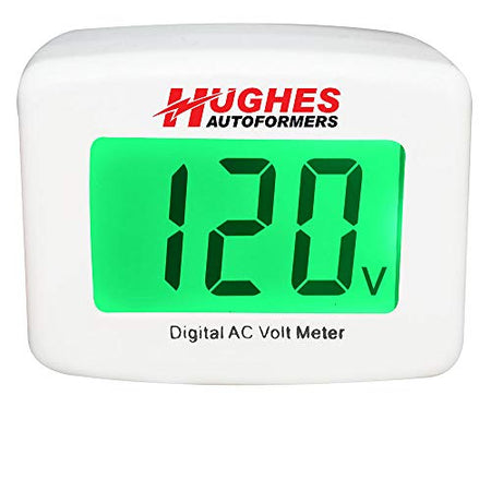 HUGHES AUTO DUAL COLOR DVM Power Watchdog DVMDUAL Dual-Color LED Digital Voltmeter for RV, Marine product image
