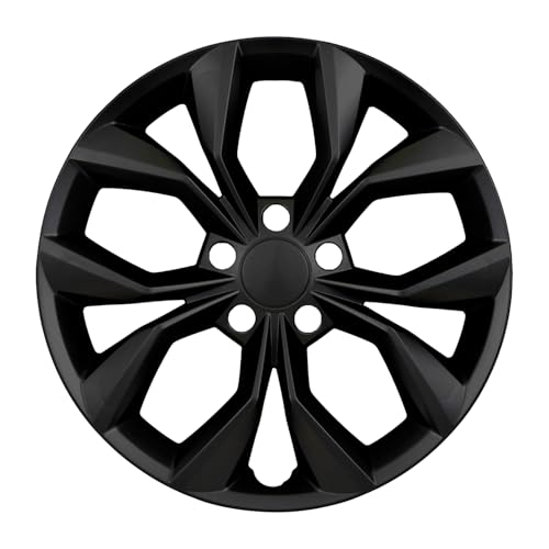 CCI Wheel Covers 56217BLK, Automotive Grade ABS, Gloss Painted/Black, 17", Fits 2023-2025 Honda CR-V LX Model