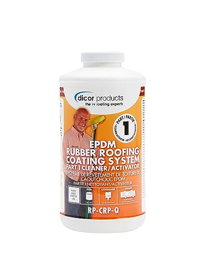 DICOR CORP RP-CRP-Q Dicor  EPDM Rubber Roof Coating System - 1 Quart Roof Cleaner/Activ... product image