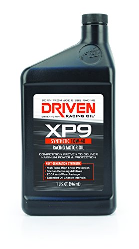 DRIVEN RACE 03206 Driven Racing Oil XP9 Synthetic 10w-40 Motor Oil 1 Quart Bottle product image