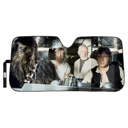 PLASTICOLOR 003700R01 STAR WARS MILLENIUM FALCON SUNSHADE product image