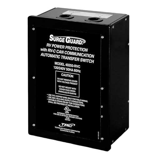 Southwire 40350-RVC Surge Guard RVC-Compatible Automatic Transfer Switch - 50A, 120/240V, 60 Hz