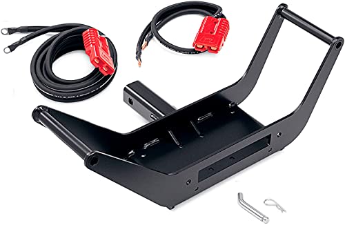 WARN 107000 Multi-Mount Winch Mount, Compatible with: Zeon 8, Zeon 10, 9.5XP, XD9I, XD9, M8, M6, VR8 and VR10 , Black