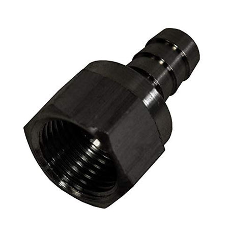 DERALE 98201 8AN Female x 3/8 AN Swivel Hose Barb Fitting product image