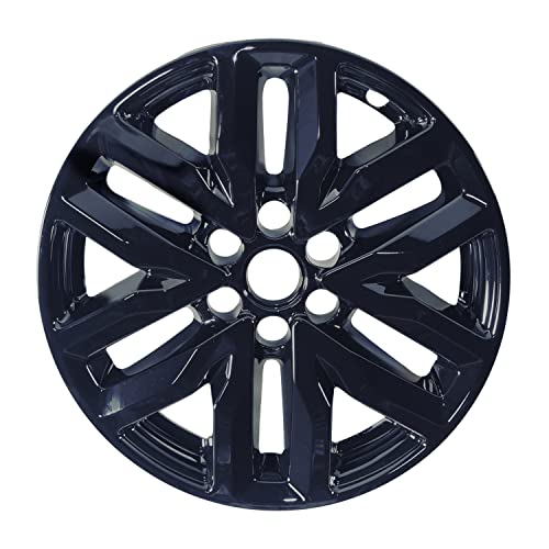 Gloss Black Wheel Covers Fit 2017-2019 GMC Acadia SLE, SLT