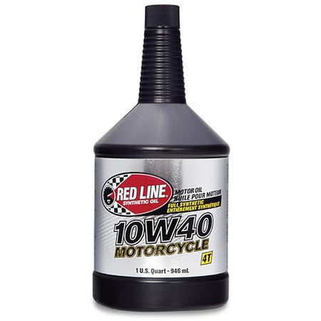 RED LINE 42404 10W40 Synthetic Motorcycle Motor Oil - 1 Quart product image