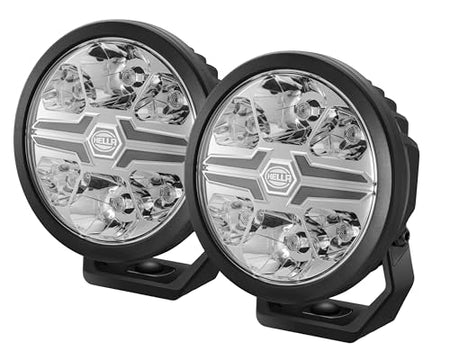 HELLA 358228801 Blade 6-Inch Round LED Off-Road Auxiliary Light Kit – 8,500 Lumens,... product image