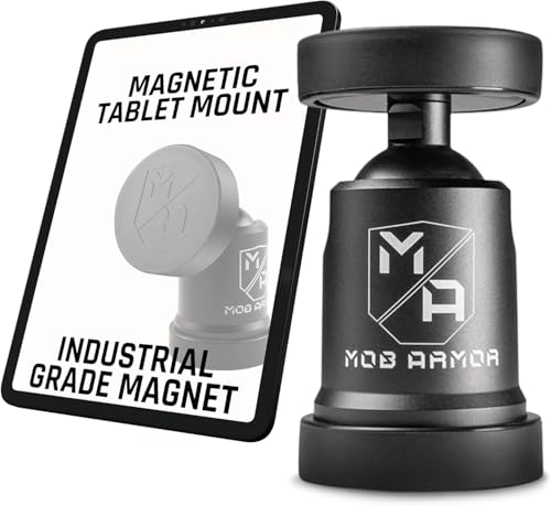 Mob Armor Mob Armor Tabnetic Maxx - Universal Magnetic Tablet Mount for Trucks, Cars, RVs, Heavy Equipment, - Outdoor Depot