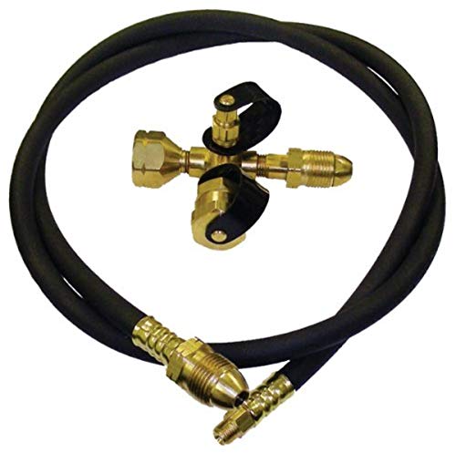 AP Products Marshall Gas Controls MER472 Stay-Longer Propane Adapter Kit , black