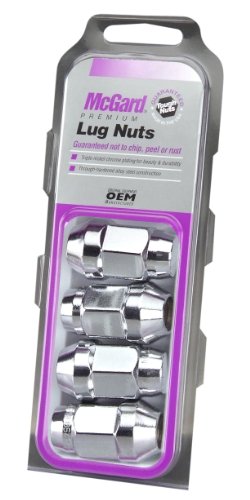 MCGARD 64073 Chrome (M14 x 1.5 Thread Size) Bulge Cone Seat Style Lug Nut, (Set ... product image