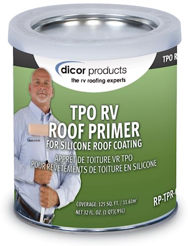 DICOR CORP RP-TPR-Q Dicor  TPO Roof Primer - 1 Quart | Adhesion Promoter for Silicone C... product image