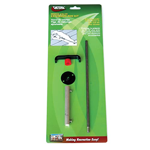 VALTERRA LLC T1046-10VP Valterra  Waste Valve Solid Rod Extension Kit, Silver product image