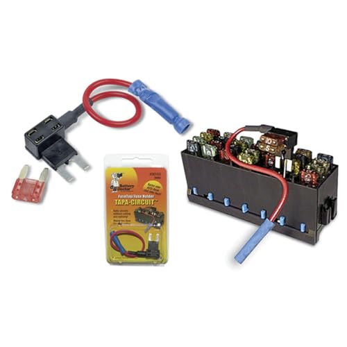 WirthCo 30103 Battery Doctor Tapa Circuit for ATM Mini Fuse Blocks, Black