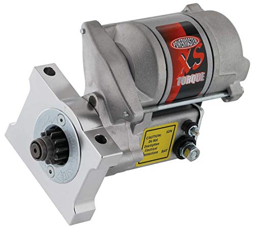 Powermaster 9510 Starter, XS Torque, 4.4:1 Gear Reduction, Natural, Oldsmobile / Pontiac V8 1965-81, Each
