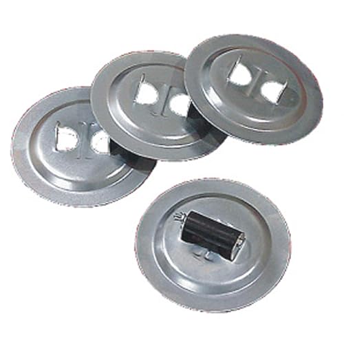 BAL 23035 Light Trailer Jack Base Pads – Set of 2 Heavy-Duty Stabilizer Pads for Small Campers & Utility Trailers – Anti-Slip, Durable, Easy Storage