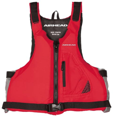 AIRHEAD 13004-15-A-DR 3300415ADR YUKON BASE PADDLE/ANGLER VEST  RED product image
