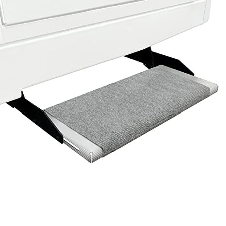 PRESTO FIT 2-0353 Prest-O-Fit  Outrigger RV Step Rug Castle Gray 23 In. Wide product image