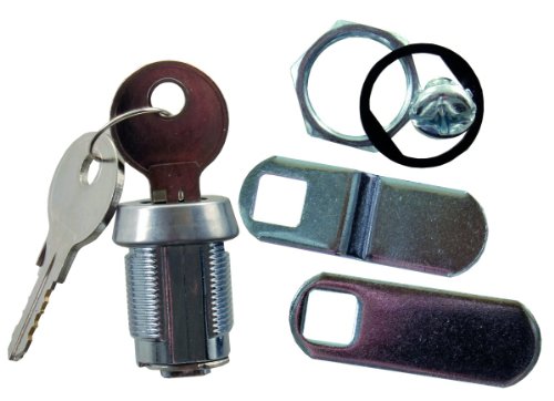 JR Products 00165 Compartment Door Key Lock - 7/8"