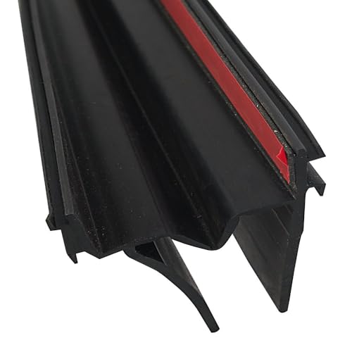 AP Products 018-2029-96 Double EKD Base with 1-3/4" Wiper, 2" x 2-1/2" x 96"