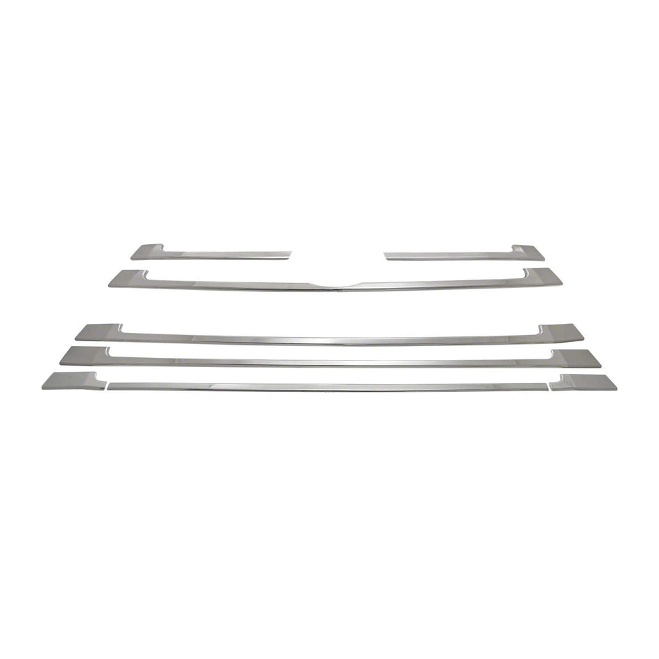COAST2COAST - C2CGI154 - CCI GRILLE OVERLAY; 6PC; CHROME