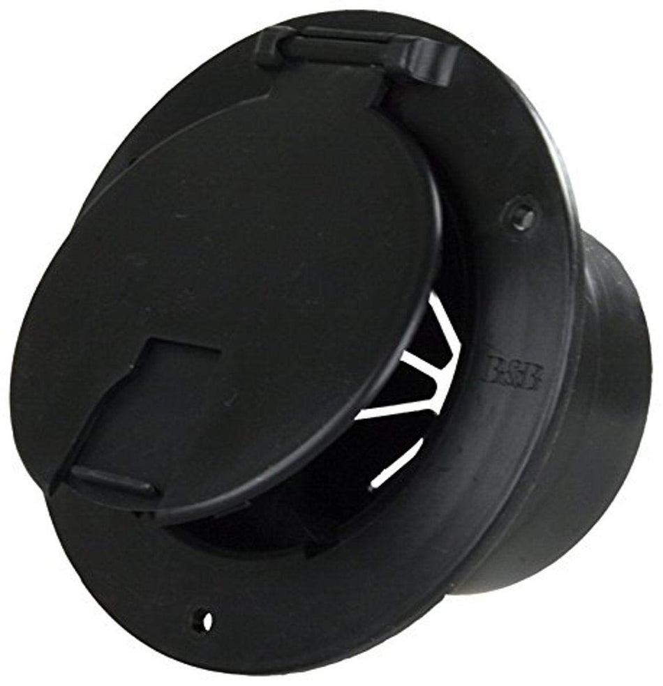 JR Products 12355 Black Low Profile Slide-Out Switch with Bezel