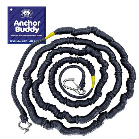 GREENFIELD AB4000-B Anchor Buddy, The Original Bungee Anchor Line for Boats. 14ft to 50... product image
