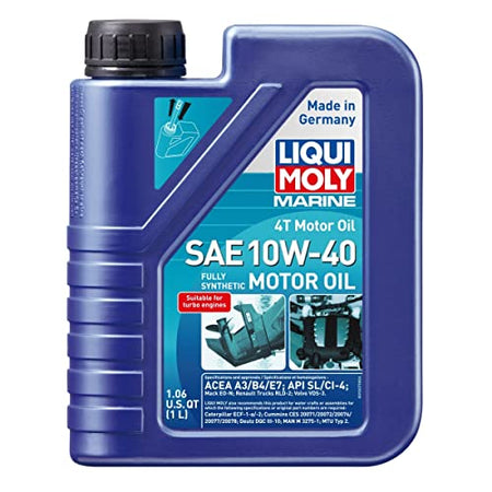 LIQUI MOLY 20506 Marine 4T Motor Oil SAE 10W-40 1L. product image