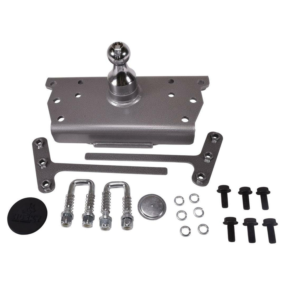 Husky Towing 33205 Gooseneck Trailer Hitch Fits Ram 2500 and 3500 2019-2024 Gross Weight Capacity 35000 Pound 8750 Pound Tongue Weight Under Bed, 2-5/16 Inch Removable Ball