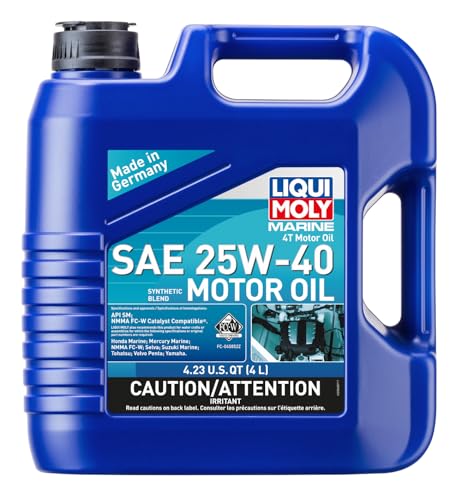 Liqui Moly LIQUI MOLY Marine 4T Motor Oil SAE 25W-40 | 4 L | Motor oil | SKU: 20548 - Outdoor Depot
