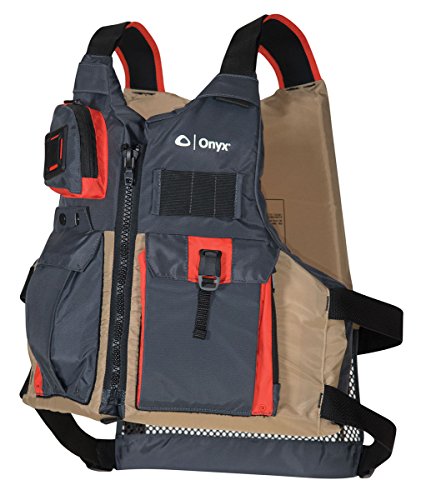 ONYX OUTDOOR 121700-706-005-17 Onyx Kayak Fishing Life Jacket – USCGA PFD/Life Jacket with Multip... product image