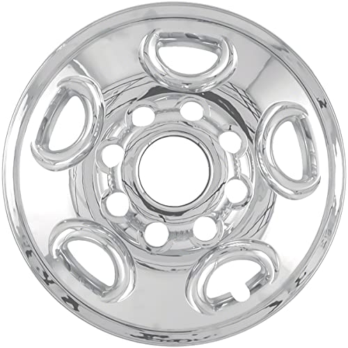 Coast To Coast International Chrome Impostor Wheel Skins, Set of 4 – Compatible with Chevrolet/GMC - IWCIMP50X - 16-Inch Automotive Wheel Cover