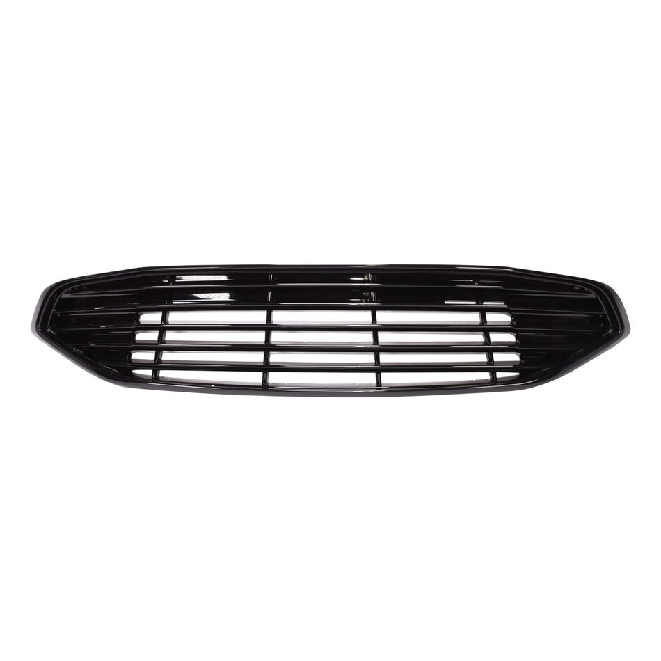 CCI Grille Insert GI181BLK, Overlay, Bar Style, 3 Piece, With Emblem Cutout, Gloss Black, ABS Plastic, Fits 2021-2022 Chevrolet Colorado WT and LT Models