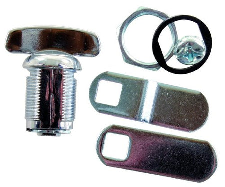JR PRODUCTS 00125 Deluxe Compartment Thumb Lock - 7/8 product image
