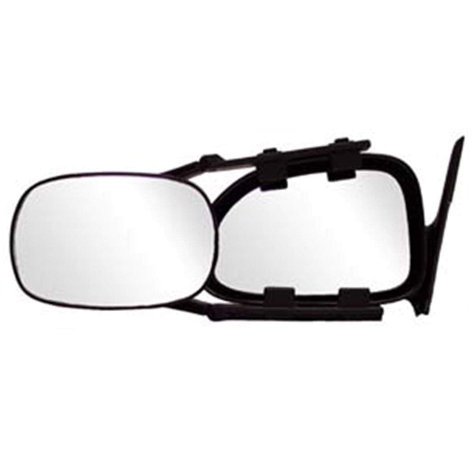 CIPA 11950 Clip-On Towing Mirror,Black & Silver, 15.75 Inch