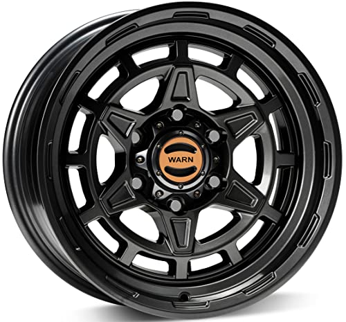WARN 104487 Epic Wheels with Six-Lug Bolt Pattern, Black - Fits: 2021 Ford Bronco and 2019-Current Ford Ranger, Toyota Tacoma, and Toyota 4Runner